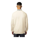 Polo Sport High Neck Sweat Top  - Off White